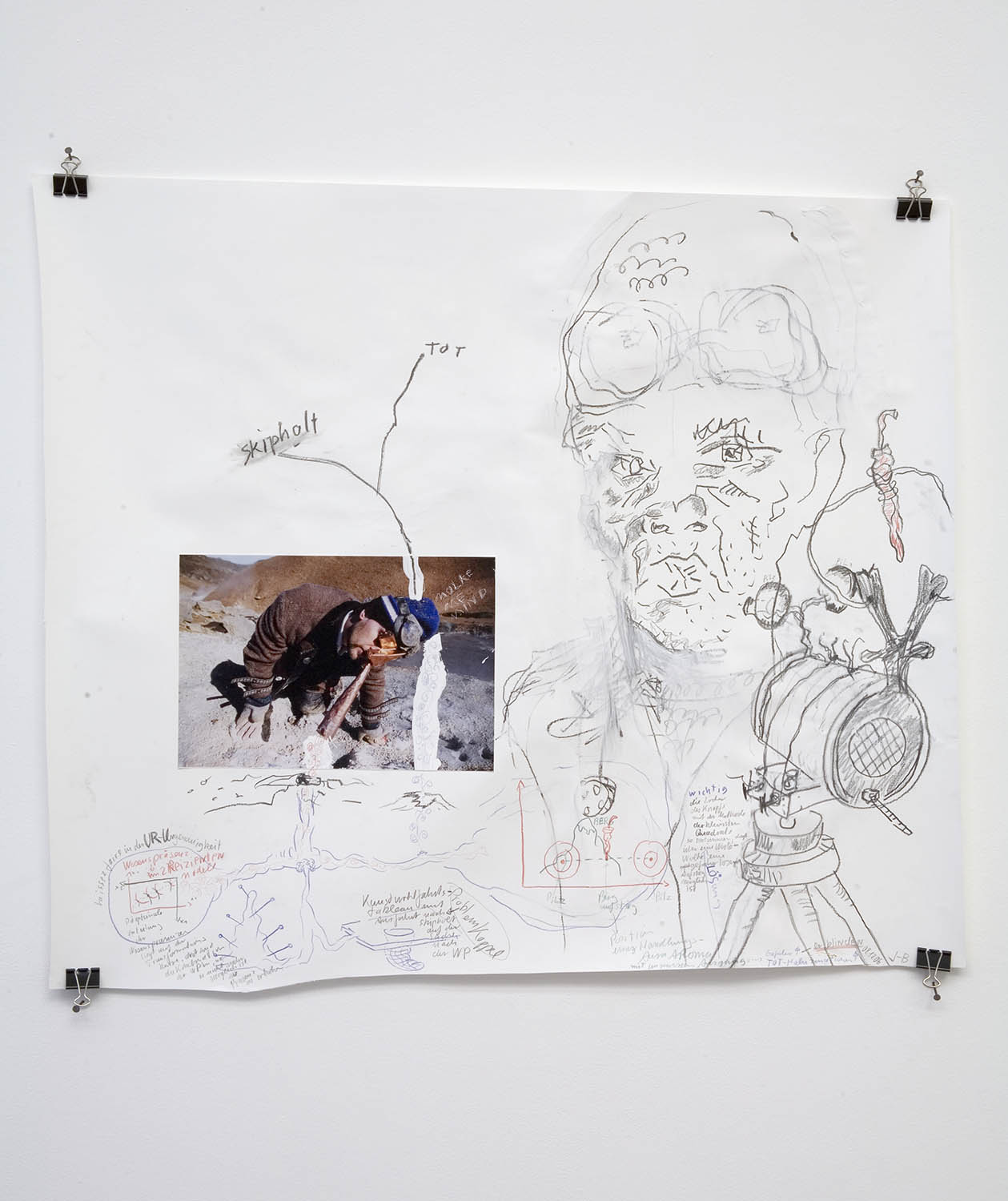 UNTITLED, drawing from “SKIPHOLT”, 2006