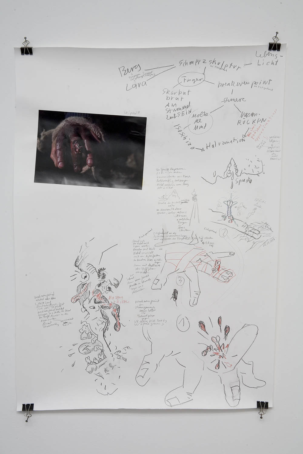 UNTITLED, drawing from “SKIPHOLT”, 2006