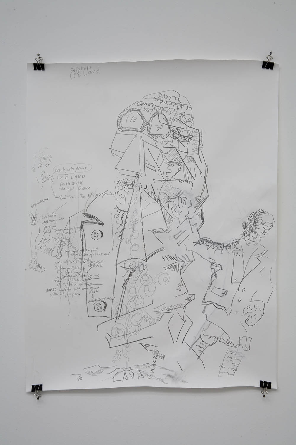 UNTITLED, drawing from “SKIPHOLT”, 2006